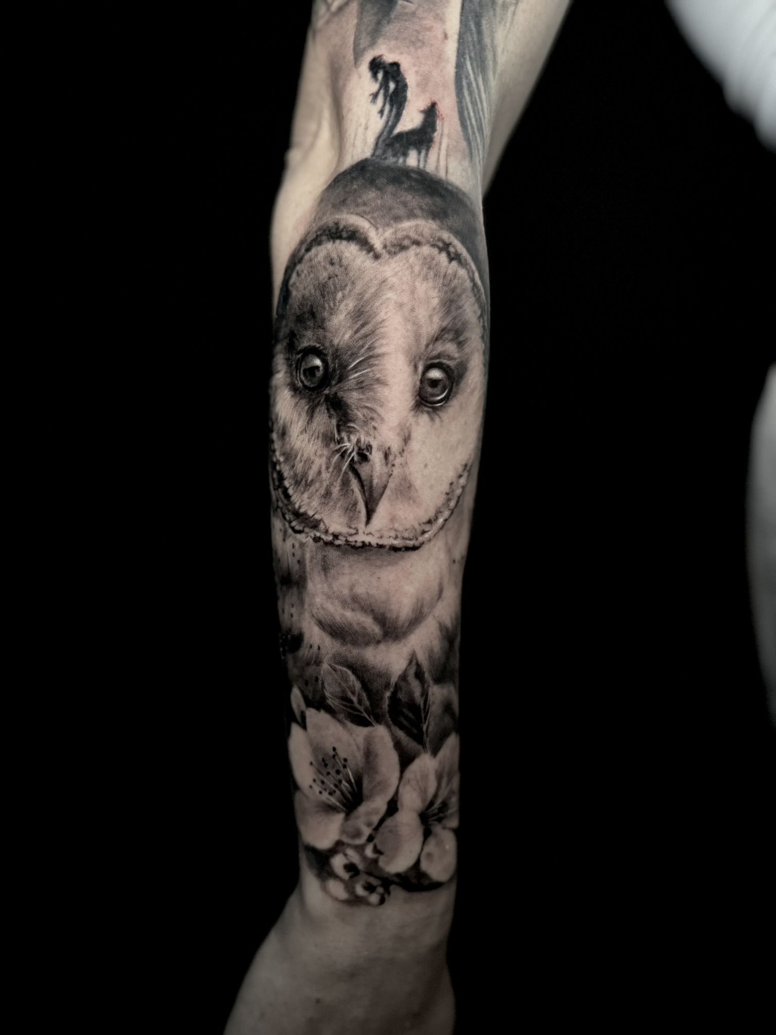 Black & gray realism — lavoro 9, Carlitos Junior Ink Roma